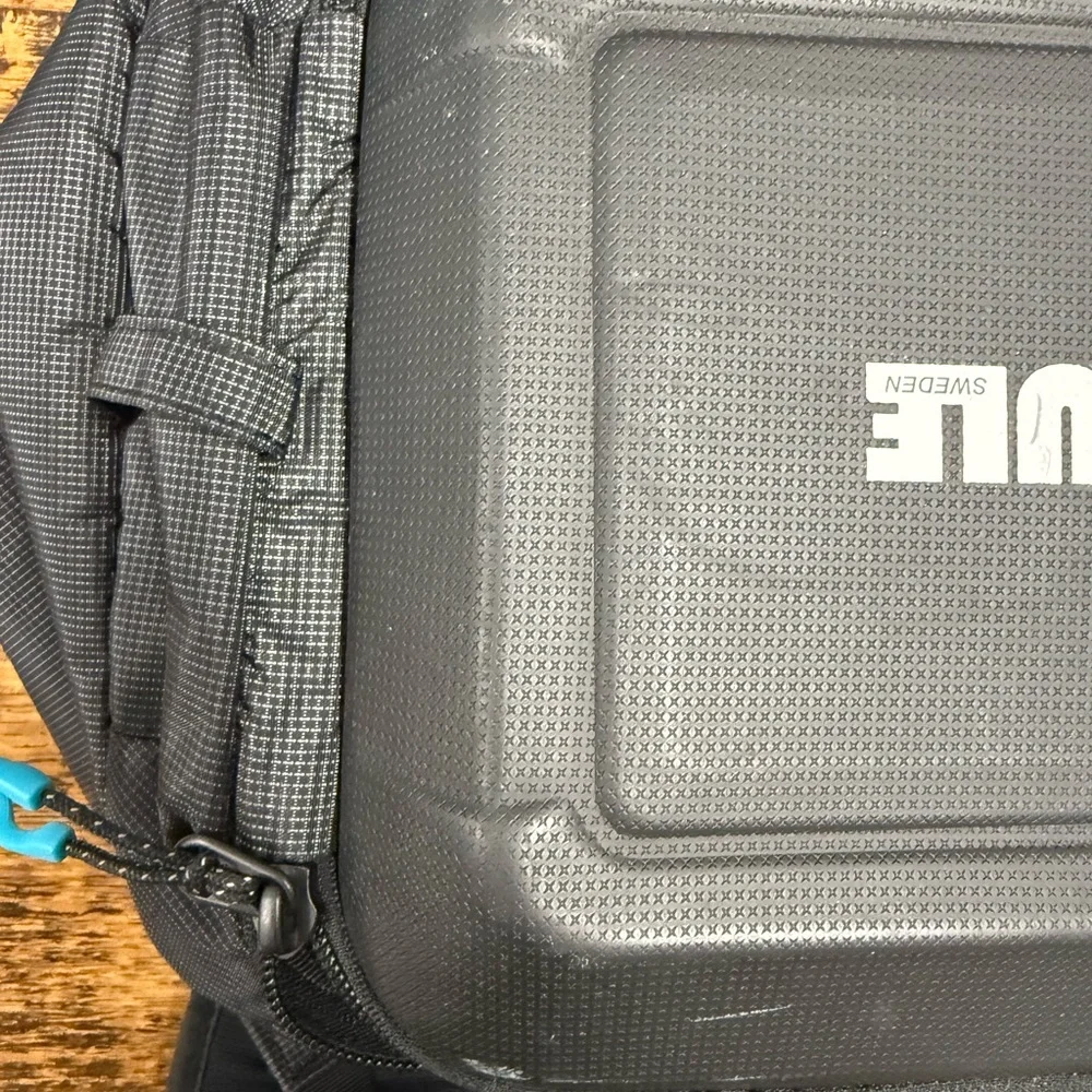 Thule Black and Blue Camera Backpack